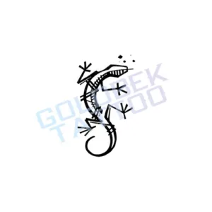 Lizard Tiny Tattoo V.2