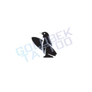 Pinguin Tiny Tattoo V.4