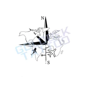 Travel Tattoo Idea