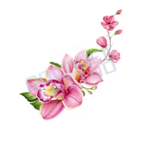 Color Flower Tattoo