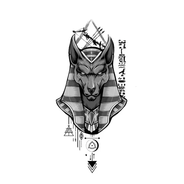 Anubis Tattoo Design