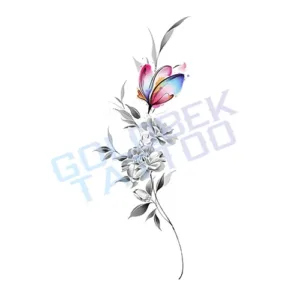 Mixed Flower Tattoo