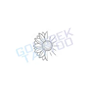SunFlower Flower Tattoo V.3