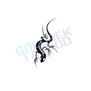 Lizard Tiny Tattoo V.6