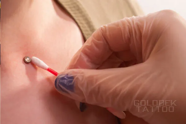 Microdermal piercings