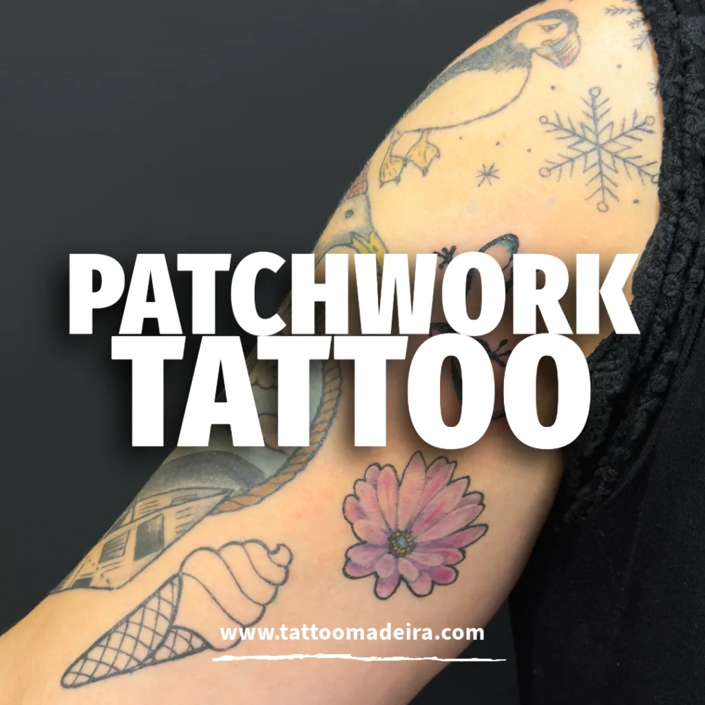 Patchwork Tattoo. How to get ideas? 3 Patchwork Tattoos