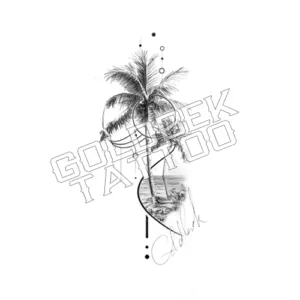 Microrealism Travel Tattoo